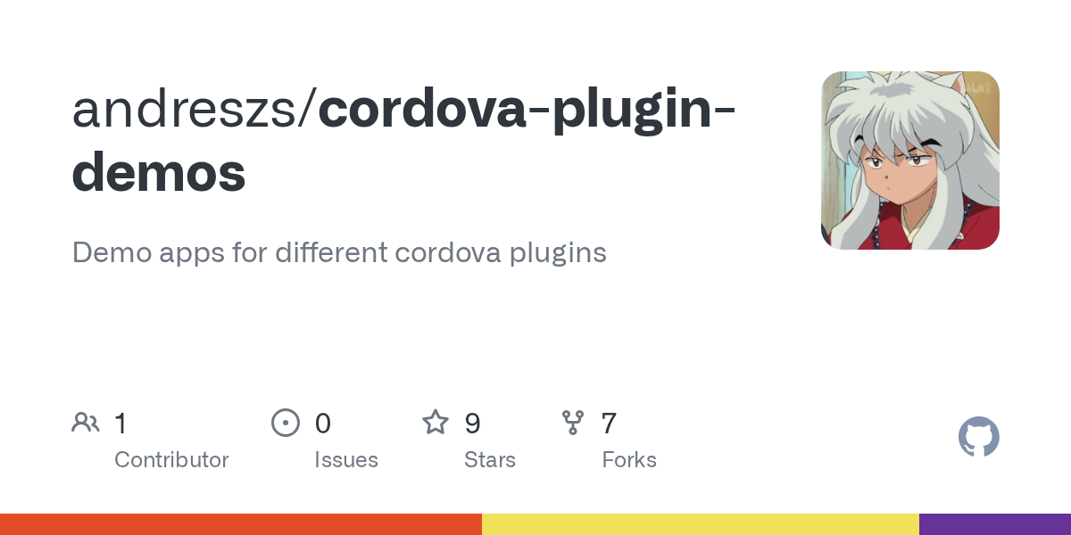 GitHub andreszs/cordovaplugindemos Demo apps for different cordova