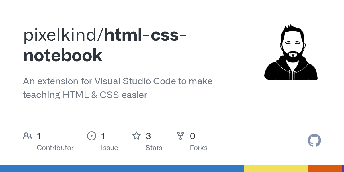 GitHub pixelkind/htmlcssnotebook An extension for Visual Studio