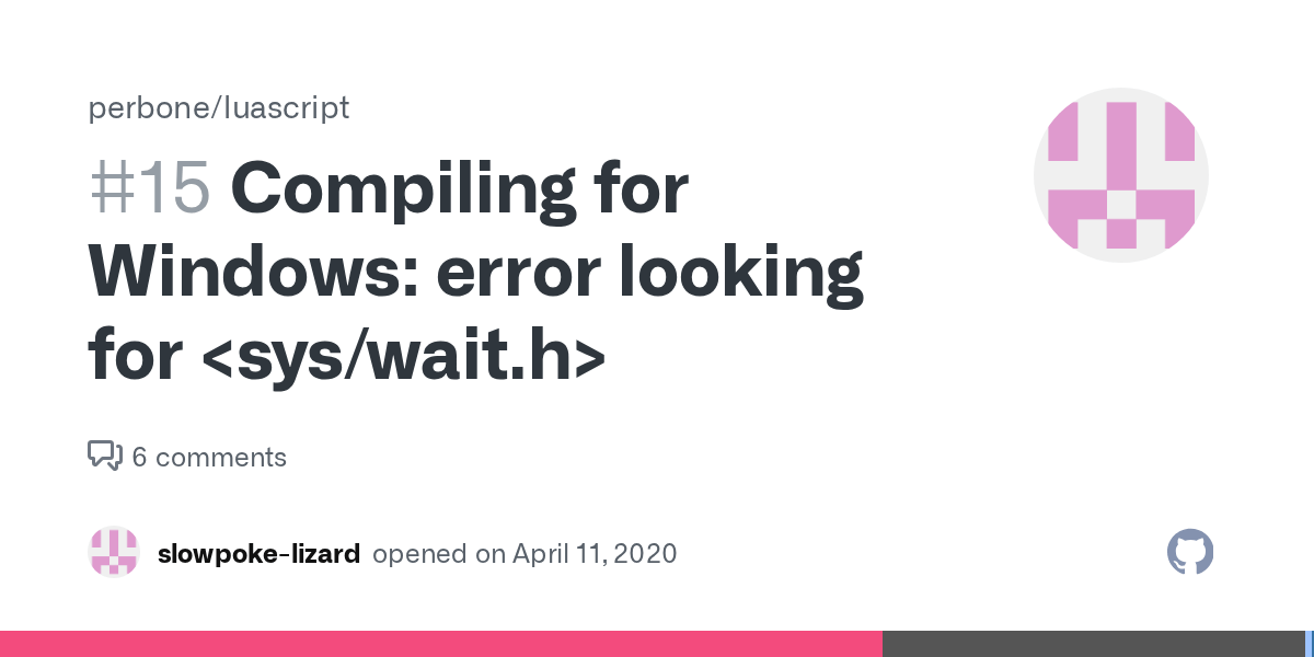 Compiling for Windows error looking for · Issue 15 · perbone