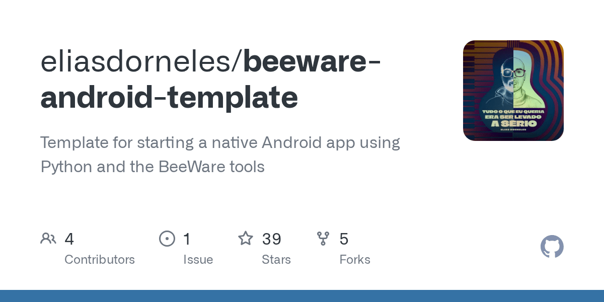 GitHub eliasdorneles/beewareandroidtemplate Template for starting