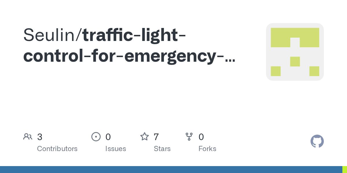 GitHub Seulin/trafficlightcontrolforemergencyvehicles