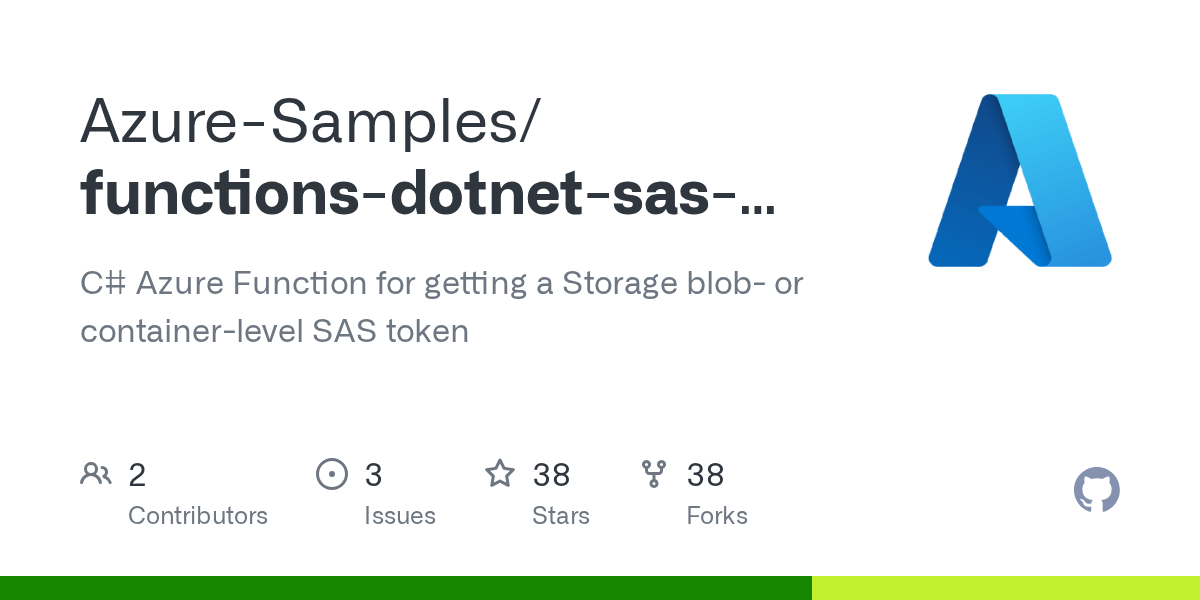 GitHub C Azure Function