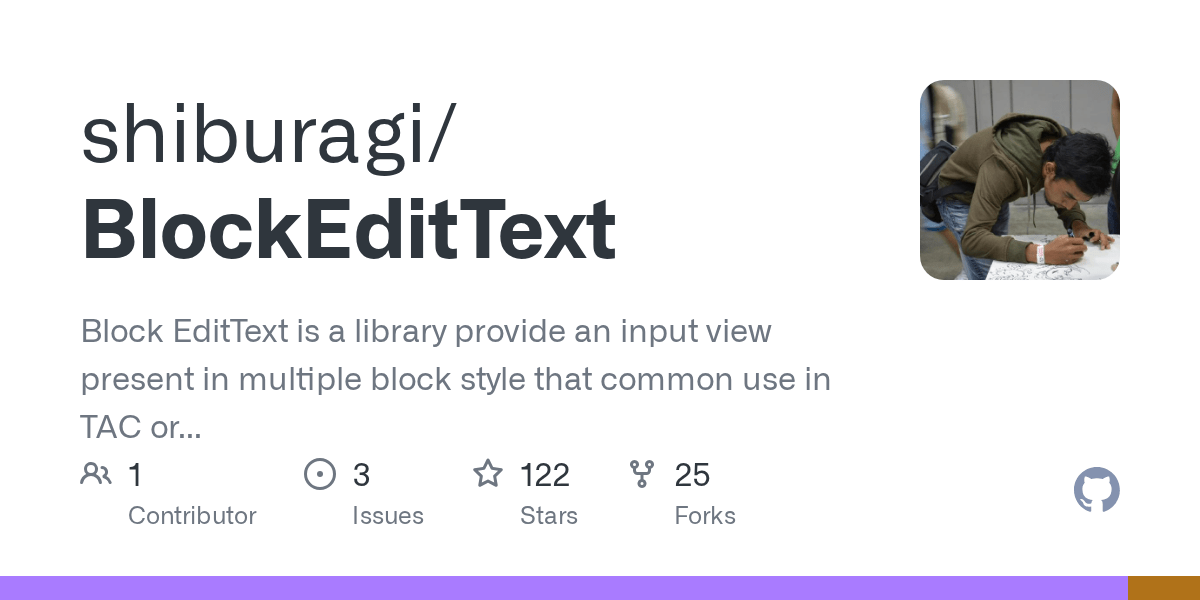 GitHub shiburagi/BlockEditText Block EditText is a library provide