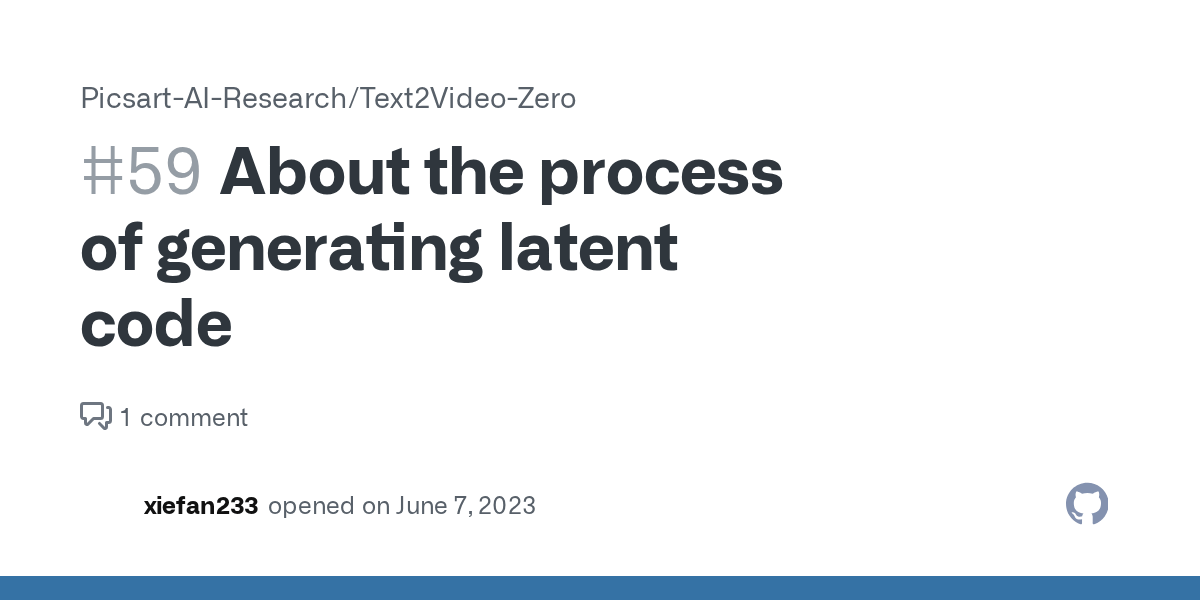 About the process of generating latent code · Issue 59 · PicsartAI