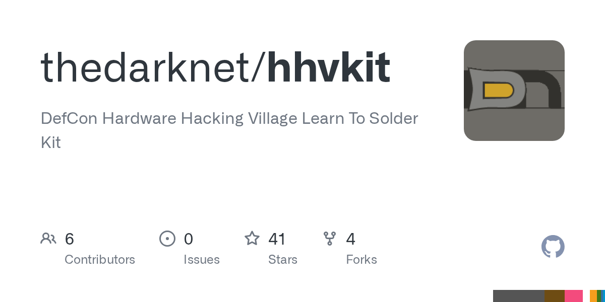GitHub DefCon Hardware Hacking Village Learn To