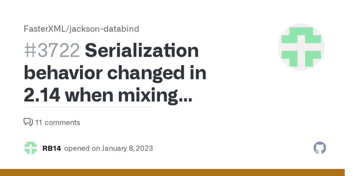 Wrong serialization when mixing `JsonIgnore` and `JsonProperty` on