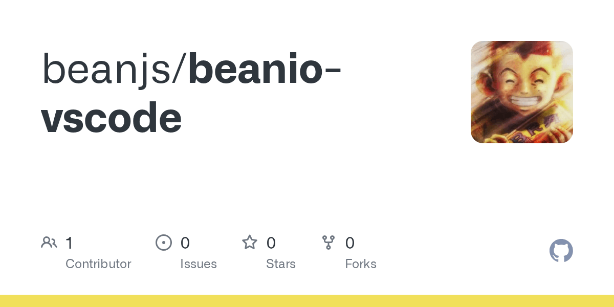 GitHub beanjs/beaniovscode