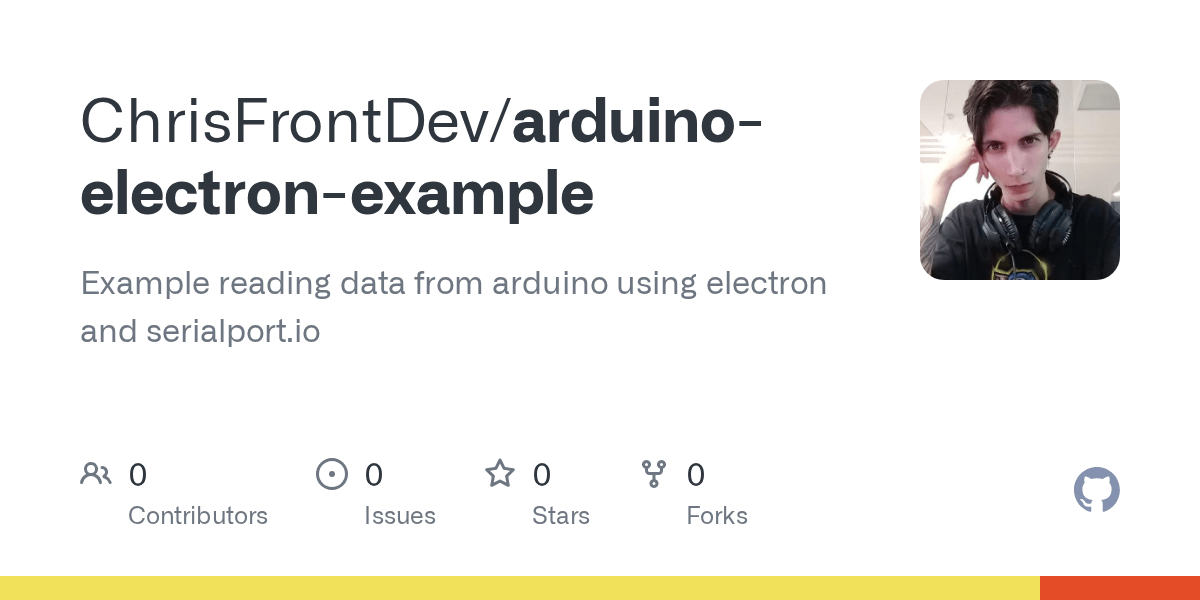 GitHub ChrisFrontDev/arduinoelectronexample Example reading data