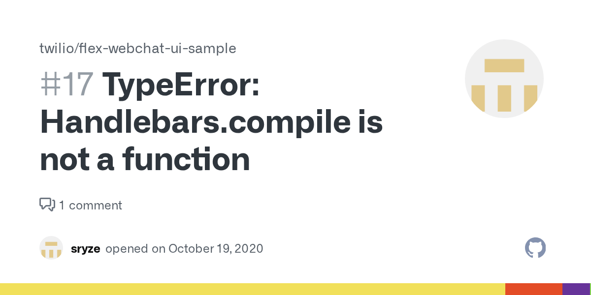 TypeError is not a function · Issue 17 · twilio