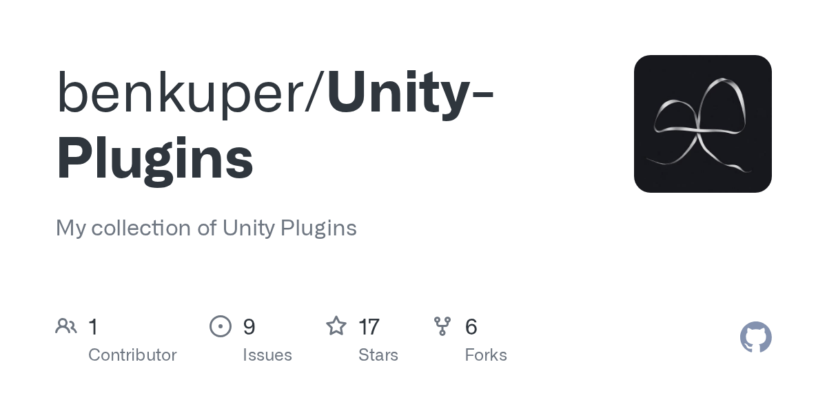 GitHub benkuper/UnityPlugins My collection of Unity Plugins