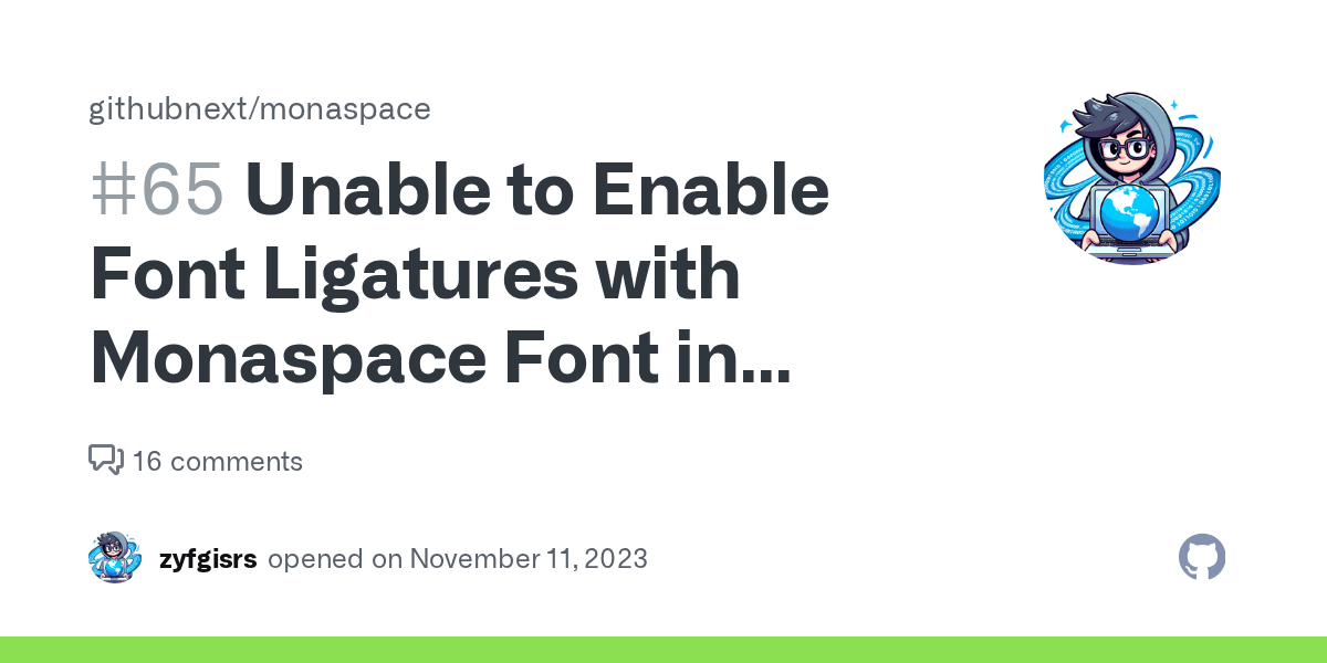 Unable to Enable Font Ligatures with Monaspace Font in IntelliJ IDEA