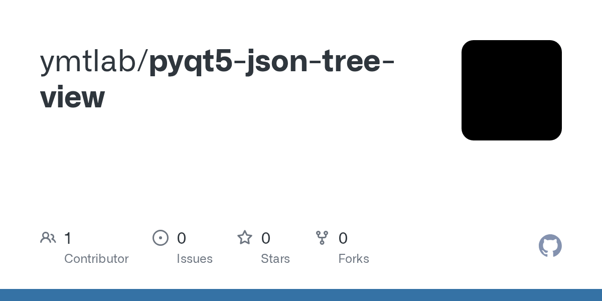 pyqt5jsontreeview/json_tree_view.py at main · ymtlab/pyqt5jsontree