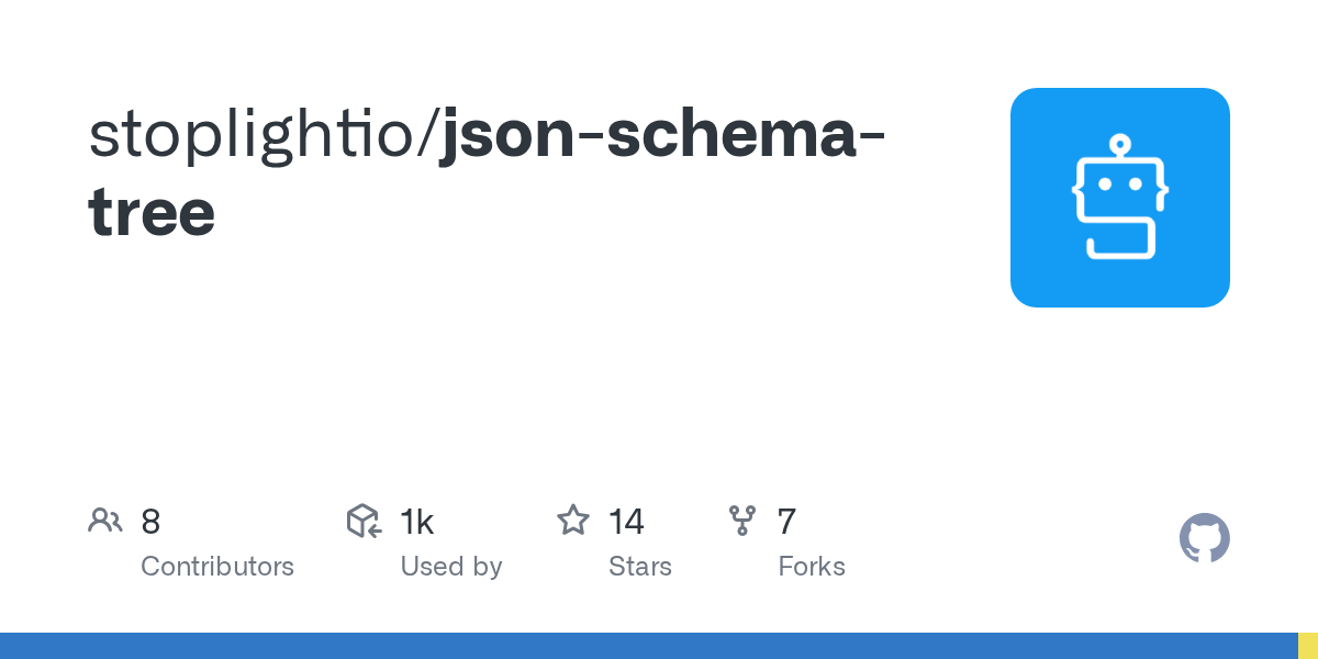 GitHub stoplightio/jsonschematree