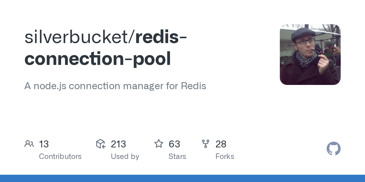 GitHub silverbucket/redisconnectionpool A node.js connection
