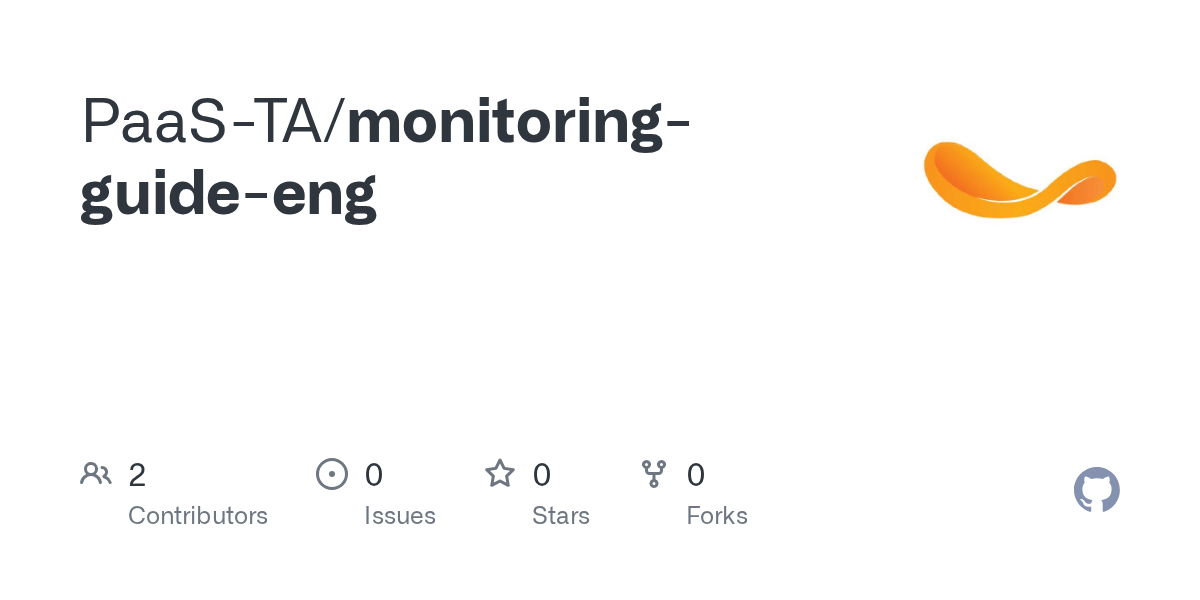 GitHub PaaSTA/monitoringguideeng