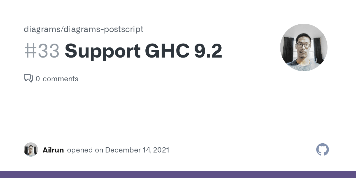 Support GHC 9.2 · Issue 33 · diagrams/diagramspostscript · GitHub