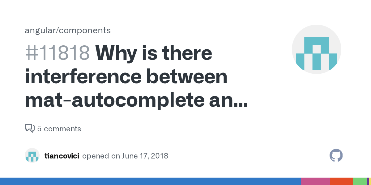 Why is there interference between and browser