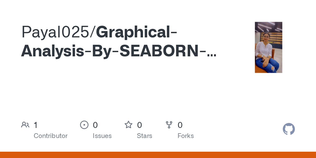 GitHub Payal025/GraphicalAnalysisBySEABORNLIBRARY
