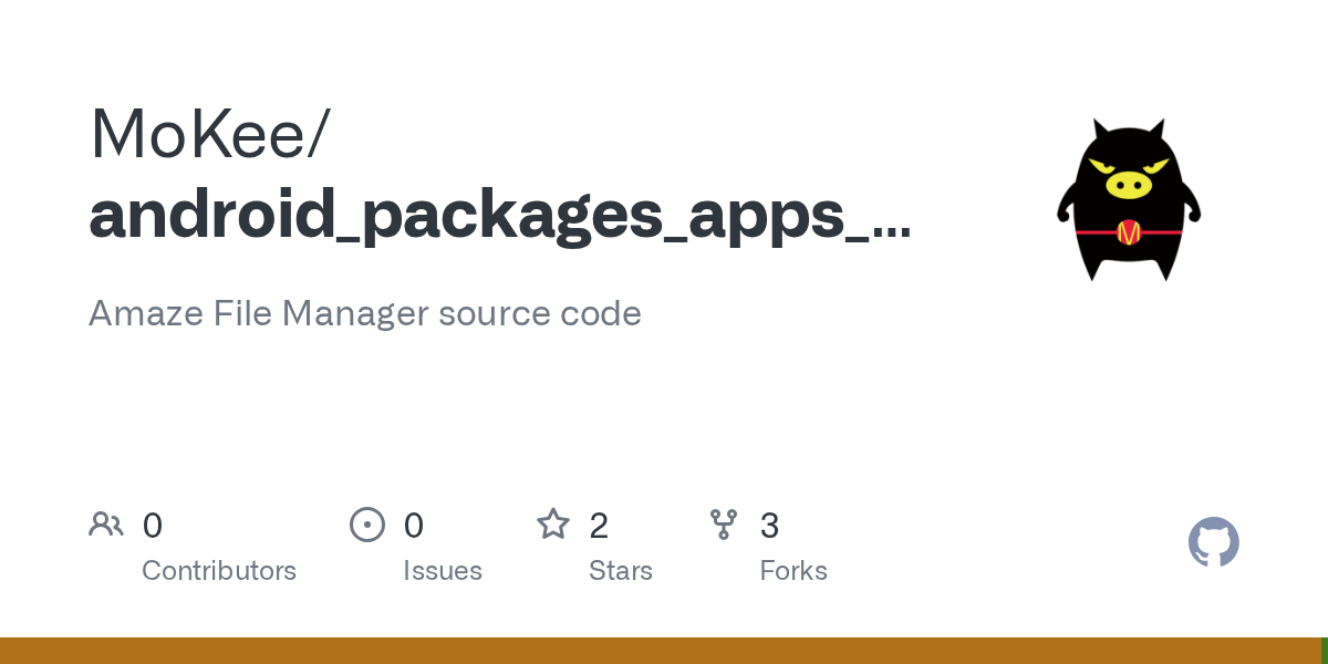 GitHub MoKee/android_packages_apps_AmazeFileManager Amaze File