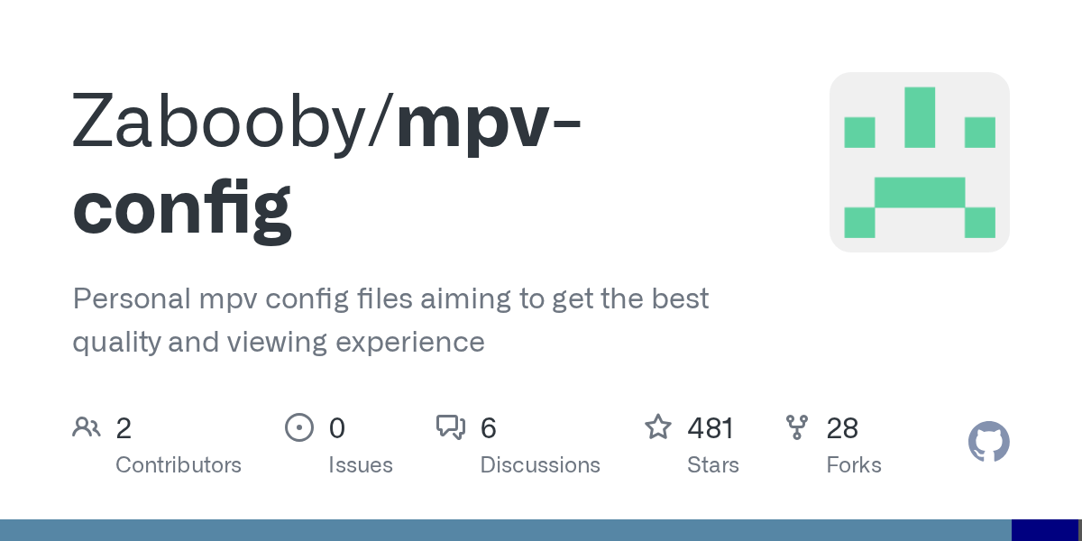 Issues · Zabooby/mpvconfig · GitHub