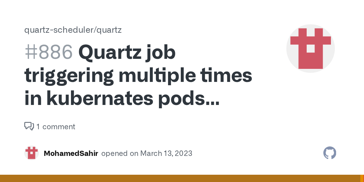 Quartz job triggering multiple times in kubernates pods (nodes) with