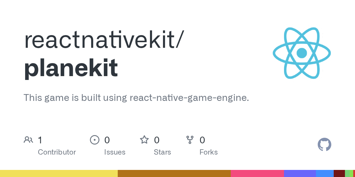 GitHub - reactnativekit/planekit: This game is built using react-native