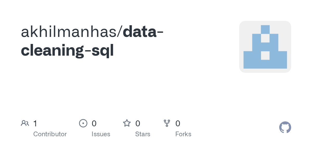 datacleaningsql/portfolioproject2.sql at main · akhilmanhas/data