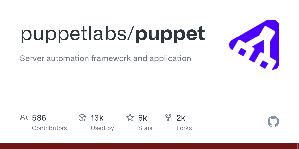 GitHub puppetlabs/puppet Server automation framework and application