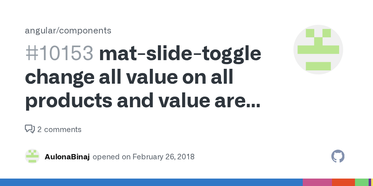 matslidetoggle change all value on all products and value are