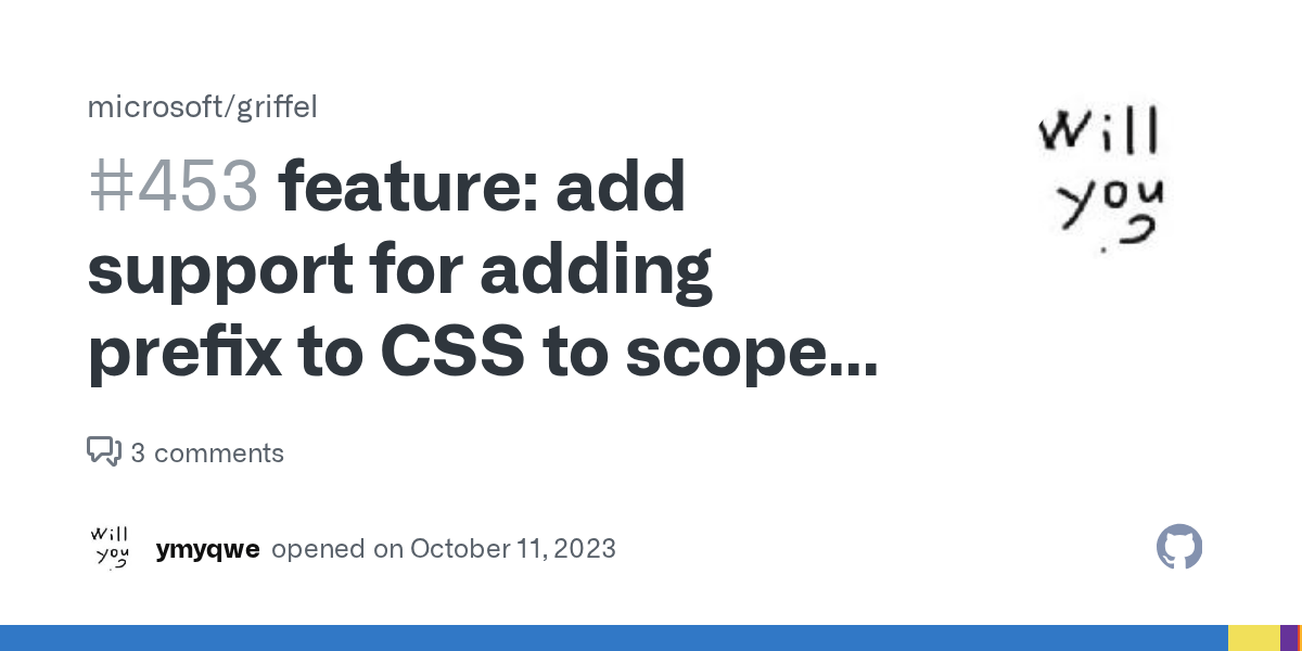 feature add support for adding prefix to CSS to scope down the styling
