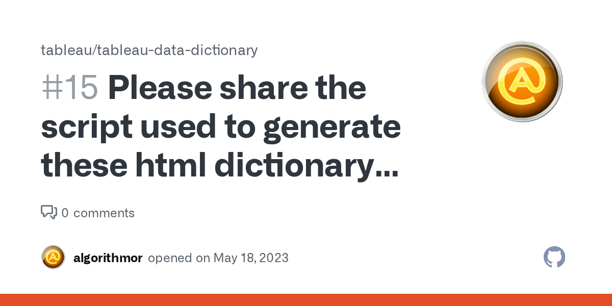 Please share the script used to generate these html dictionary pages