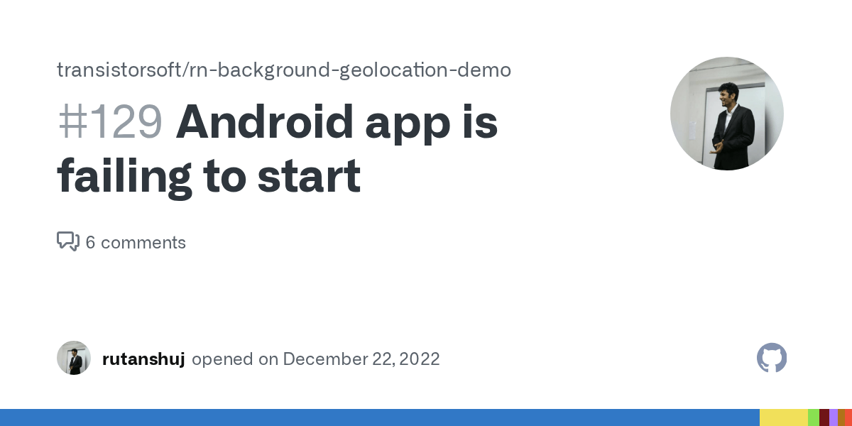Android app is failing to start · Issue 129 · transistorsoft/rn