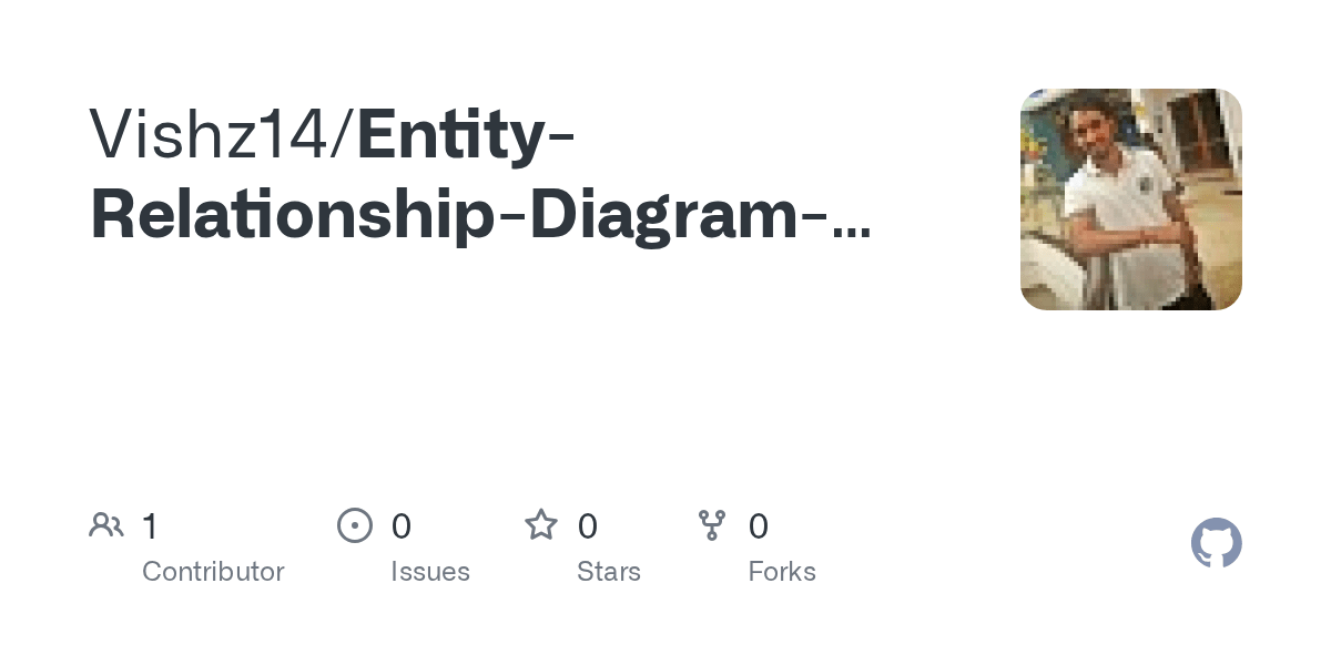 GitHub - Vishz14/Entity-Relationship-Diagram-Database-Design-