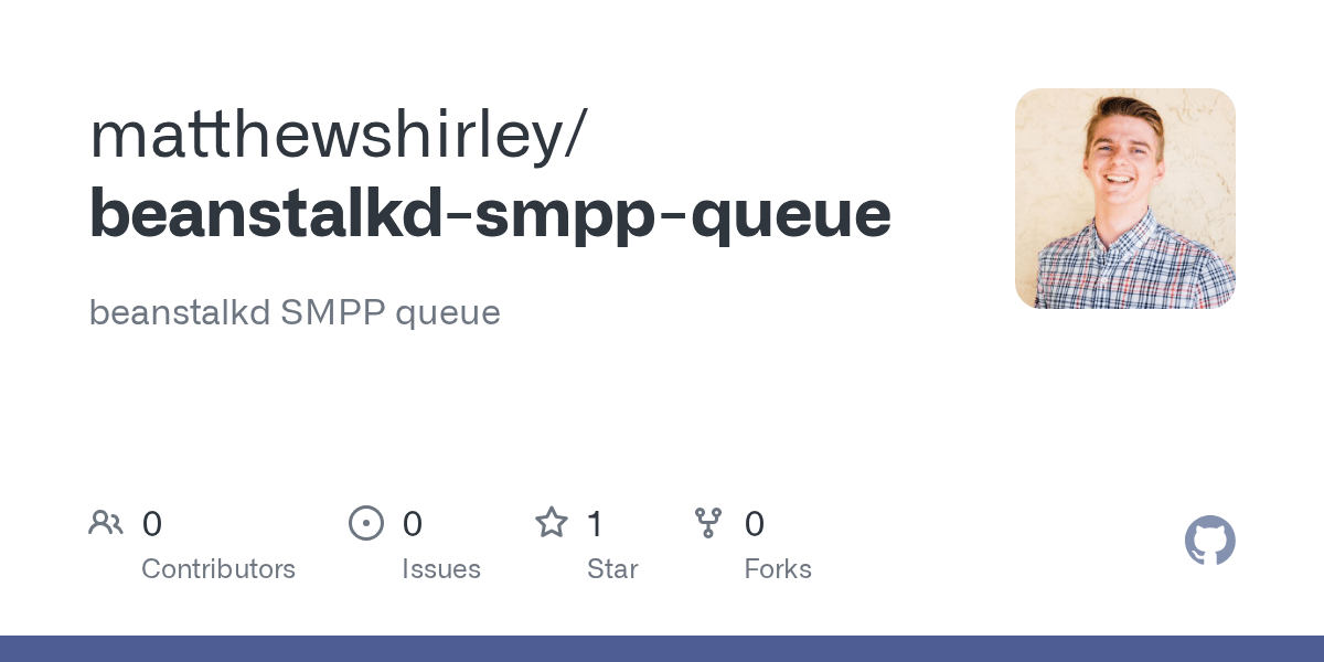 beanstalkdsmppqueue/queue.php at master · matthewshirley/beanstalkd