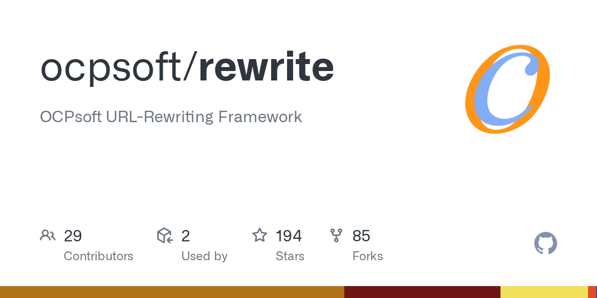 GitHub ocpsoft/rewrite OCPsoft URLRewriting Framework
