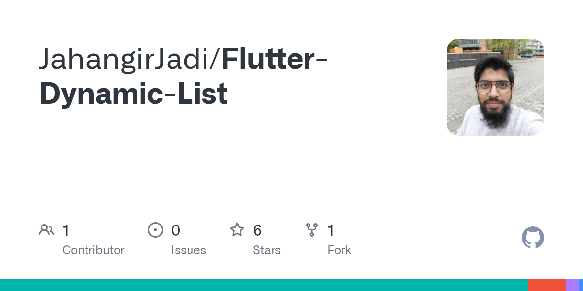 FlutterDynamicList/main.dart at master · JahangirJadi/FlutterDynamic