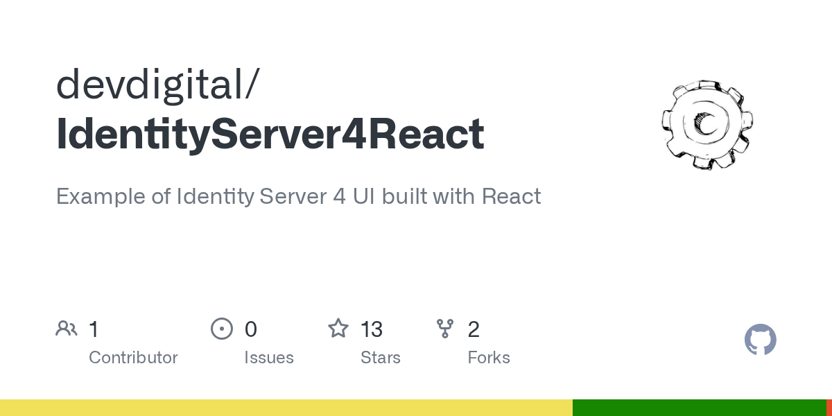 GitHub devdigital/IdentityServer4React Example of Identity Server 4