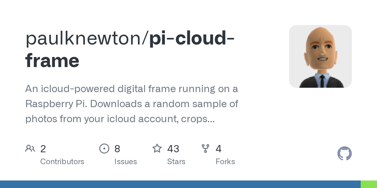 GitHub paulknewton/picloudframe An icloudpowered digital frame