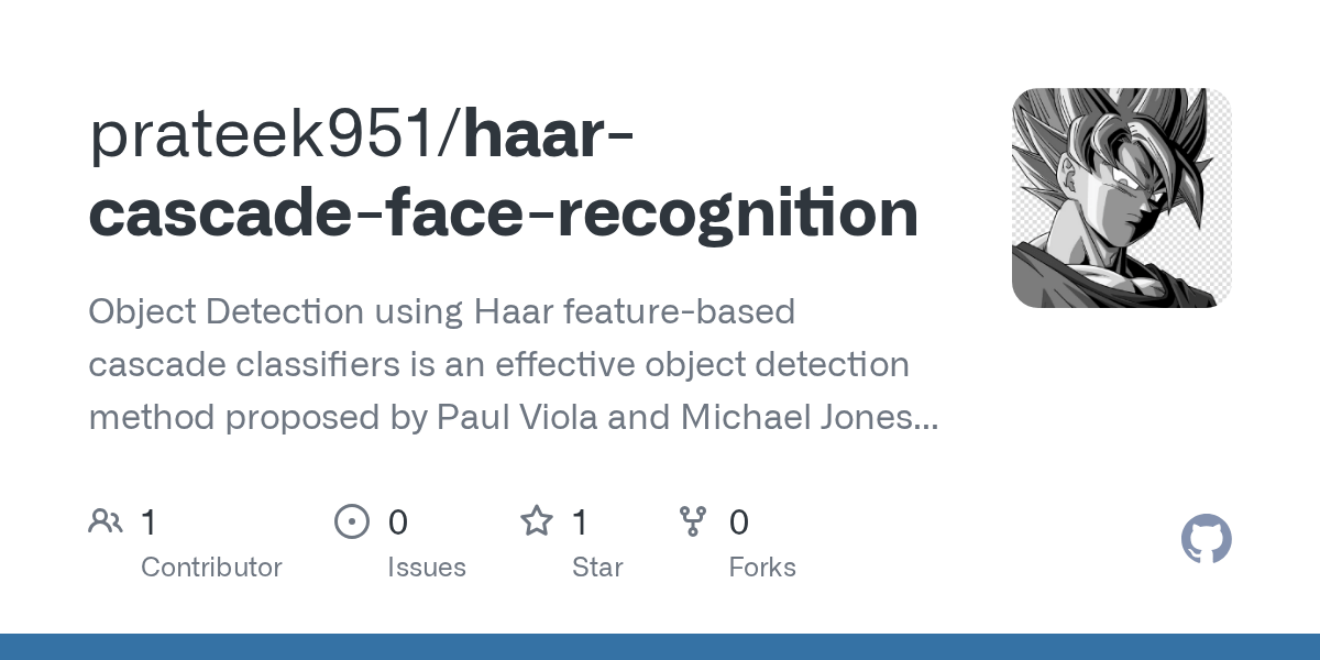haarcascadefacerecognition/haarcascade_frontalface_alt.xml at master