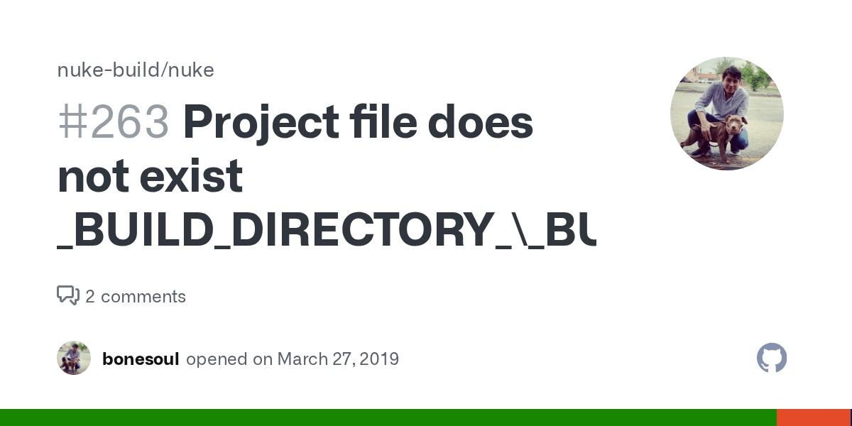 Project file does not exist _BUILD_DIRECTORY_\_BUILD_PROJECT_NAME