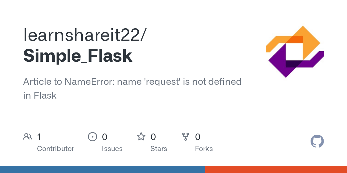 GitHub learnshareit22/Simple_Flask Article to NameError name