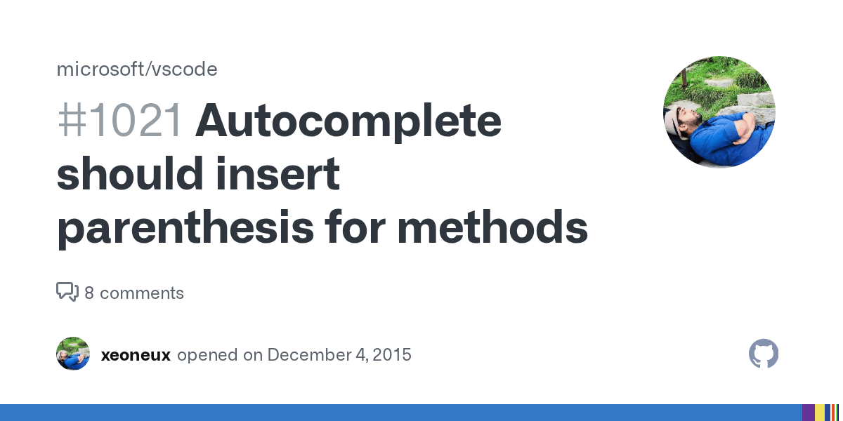 should insert parenthesis for methods · Issue 1021