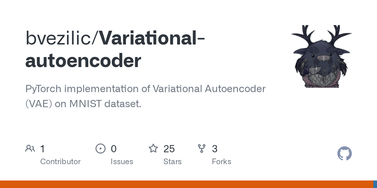 GitHub bvezilic/Variationalautoencoder PyTorch implementation of