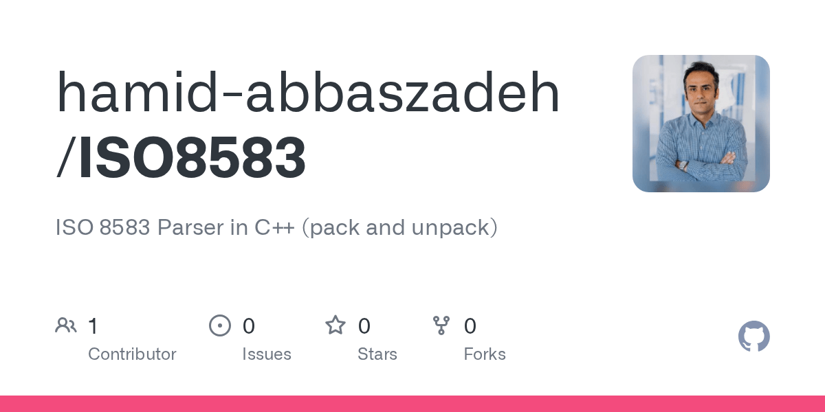 GitHub hamidabbaszadeh/ISO8583 ISO 8583 Parser in C++ (pack and unpack)