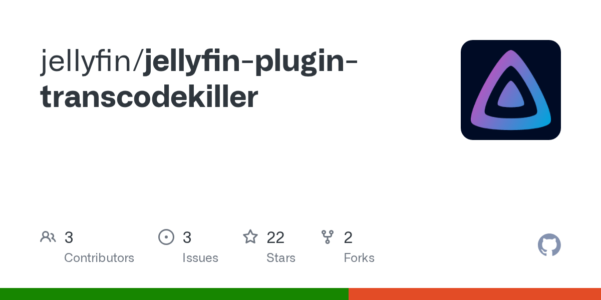 GitHub jellyfin/jellyfinplugintranscodekiller