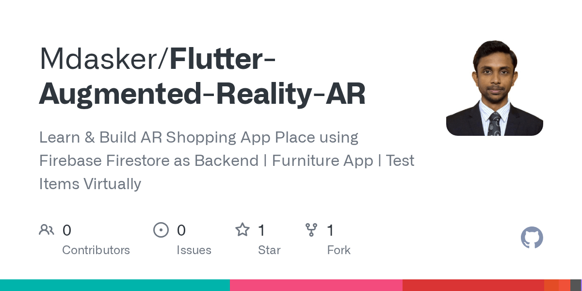 GitHub Mdasker/FlutterAugmentedRealityAR Learn & Build AR