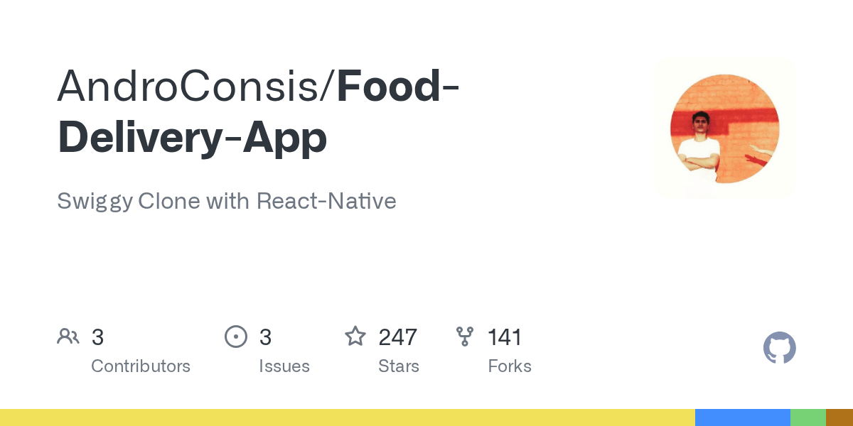 GitHub AndroConsis/FoodDeliveryApp Swiggy Clone with ReactNative