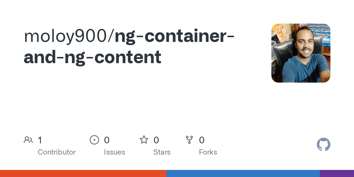 GitHub moloy900/ngcontainerandngcontent