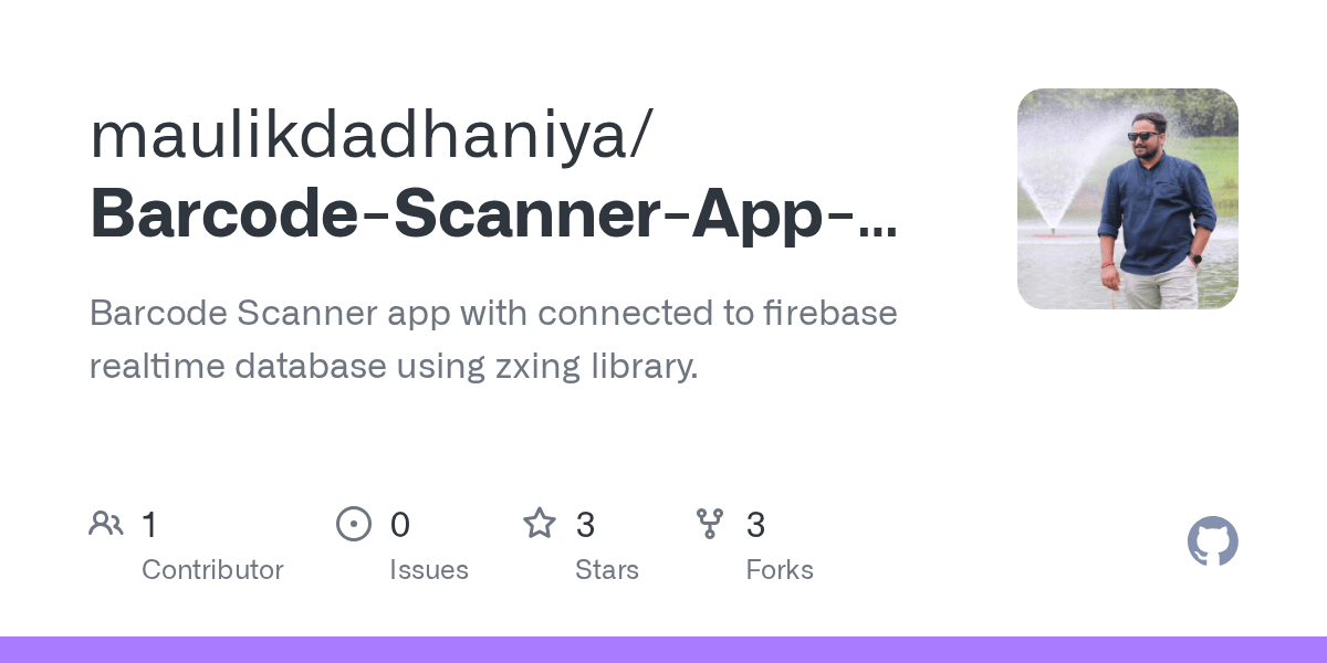 GitHub maulikdadhaniya/BarcodeScannerAppwithFirebaseRealtimedb