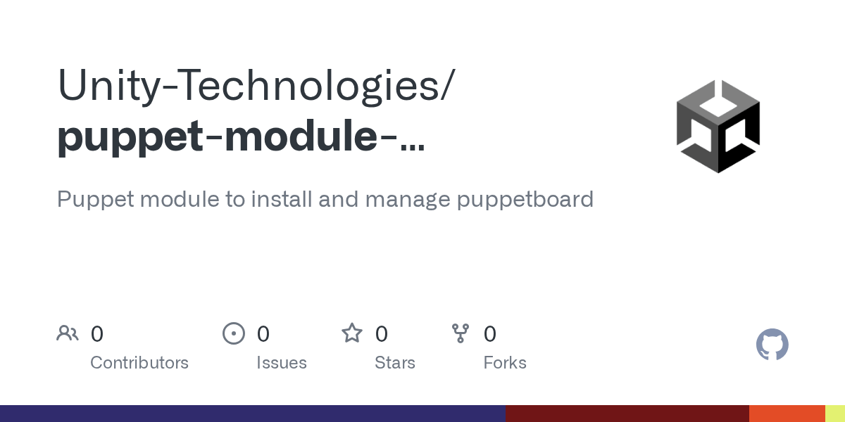 GitHub UnityTechnologies/puppetmodulepuppetboard Puppet module to